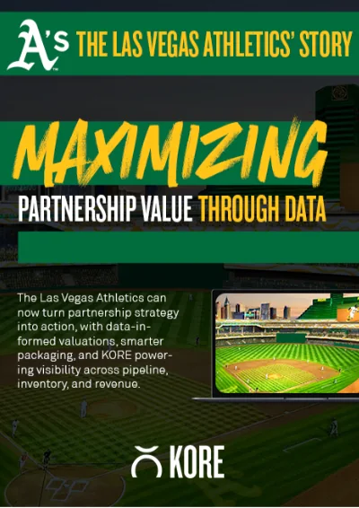 Las Vegas Athletics × KORE cover