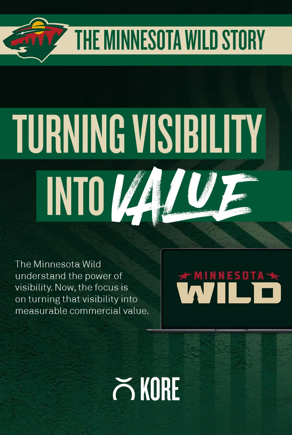 Minnesota Wild × KORE cover